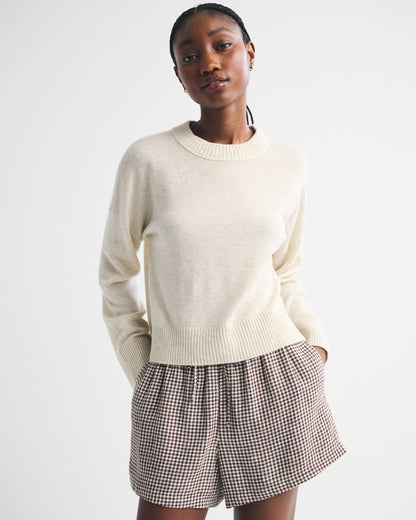 Abercrombie Cashmere Crew Sweater