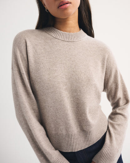 Abercrombie Cashmere Crew Sweater