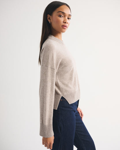 Abercrombie Cashmere Crew Sweater