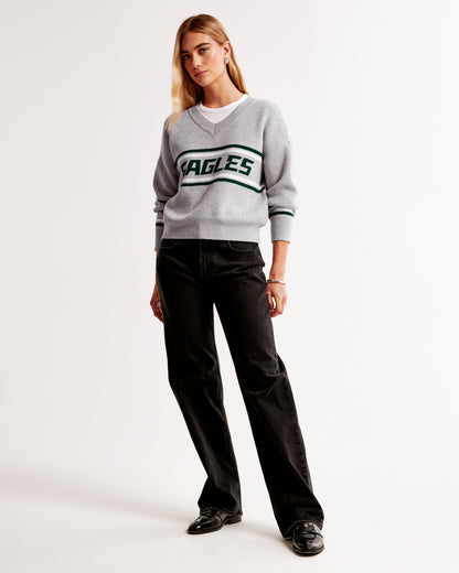 Abercrombie Cincinnati Bengals LuxeLoft V-Neck Sweater