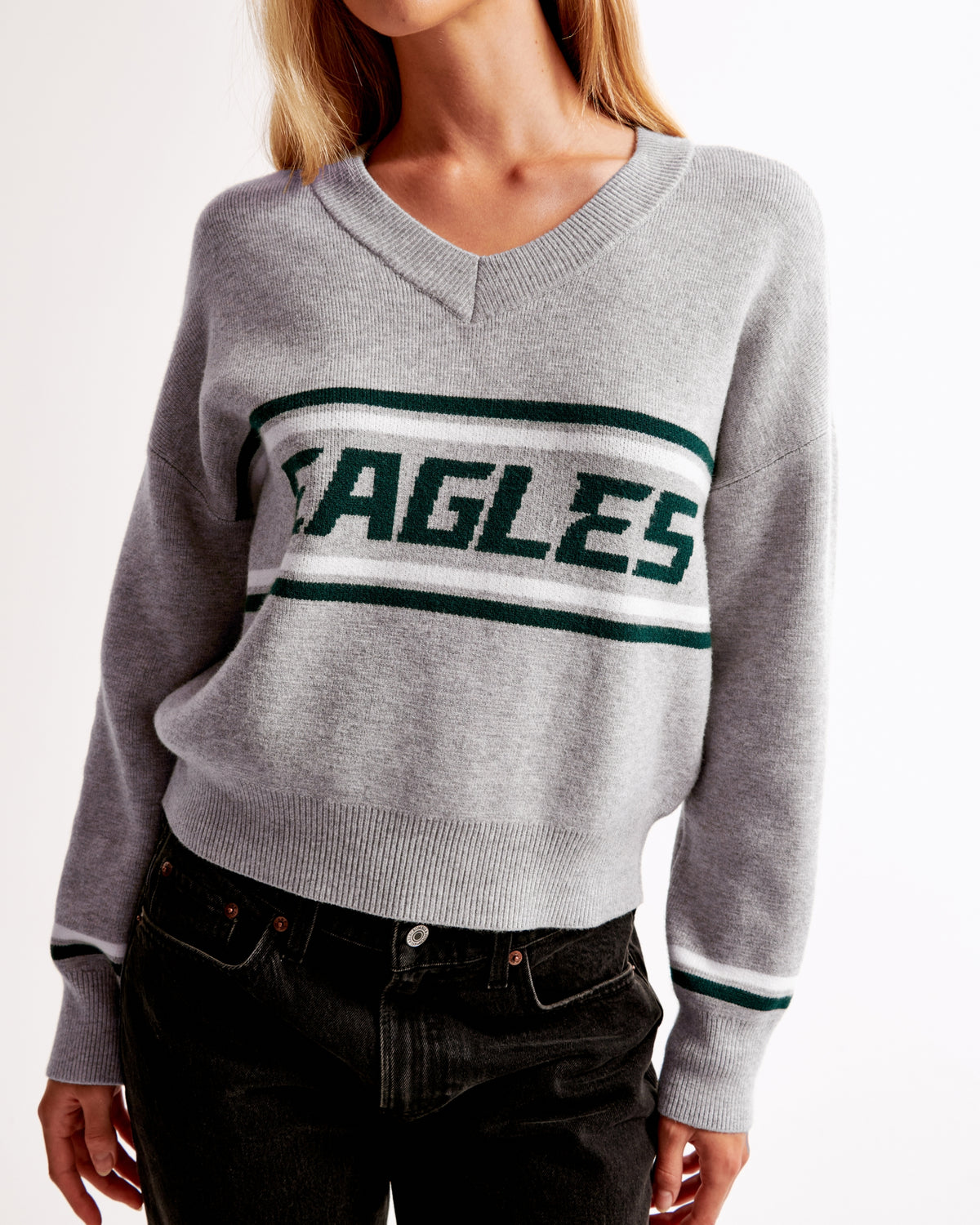 Abercrombie Cincinnati Bengals LuxeLoft V-Neck Sweater