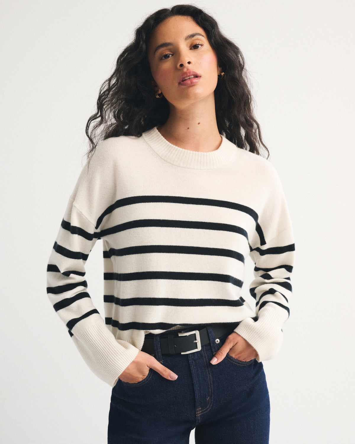 Abercrombie Cashmere Crew Sweater