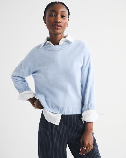 Abercrombie Cashmere Crew Sweater