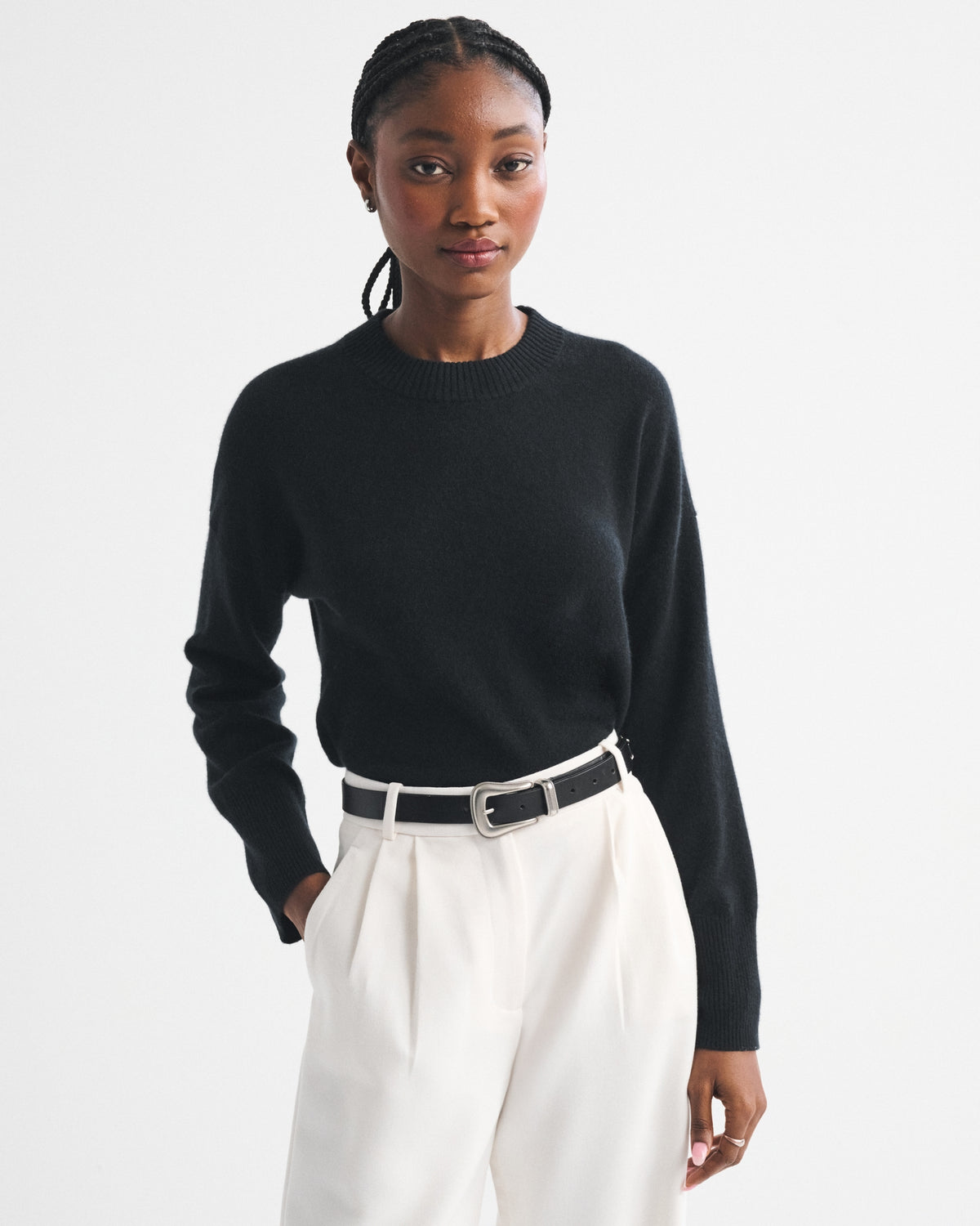 Abercrombie Cashmere Crew Sweater