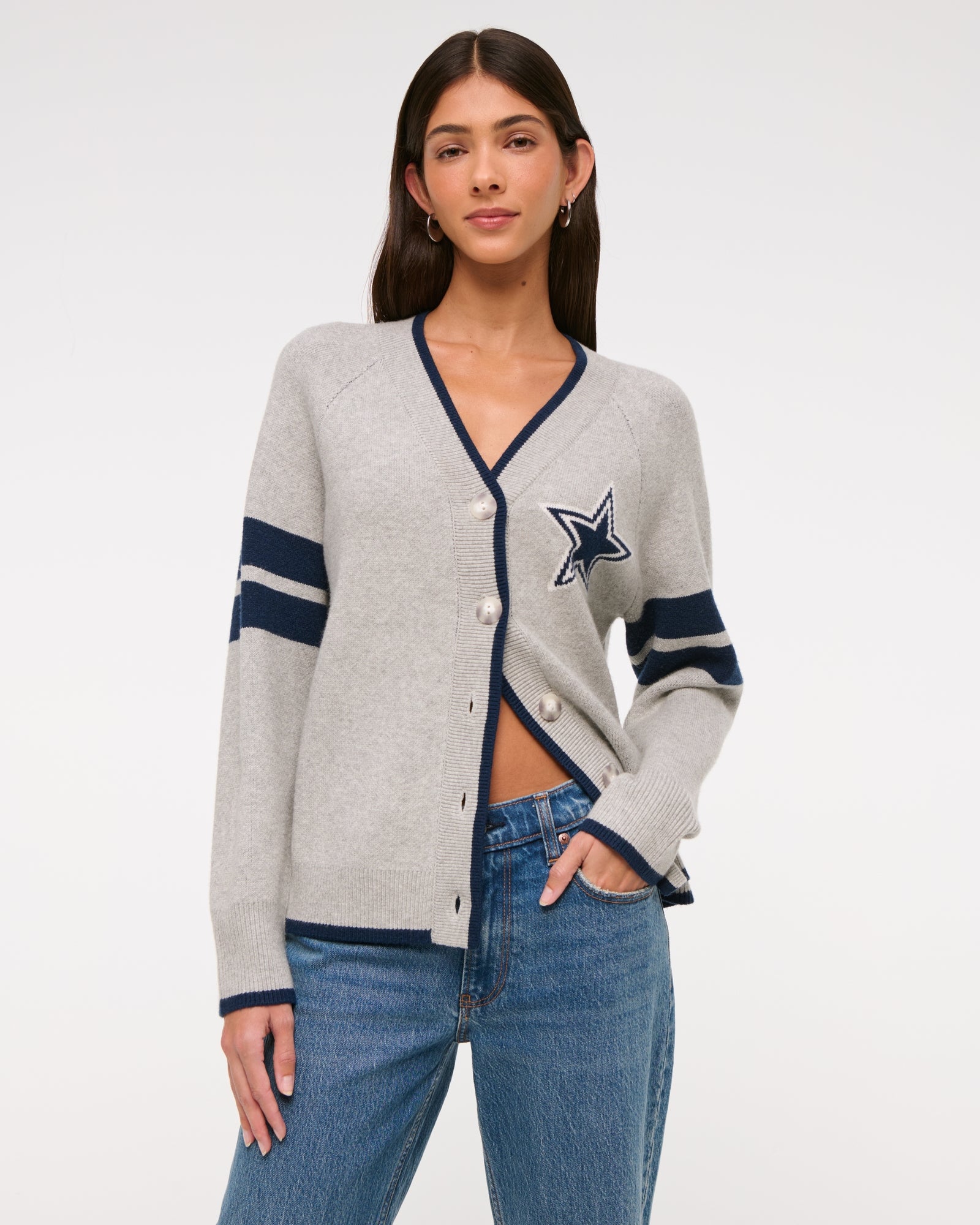 Abercrombie Pittsburgh Steelers LuxeLoft Cardigan