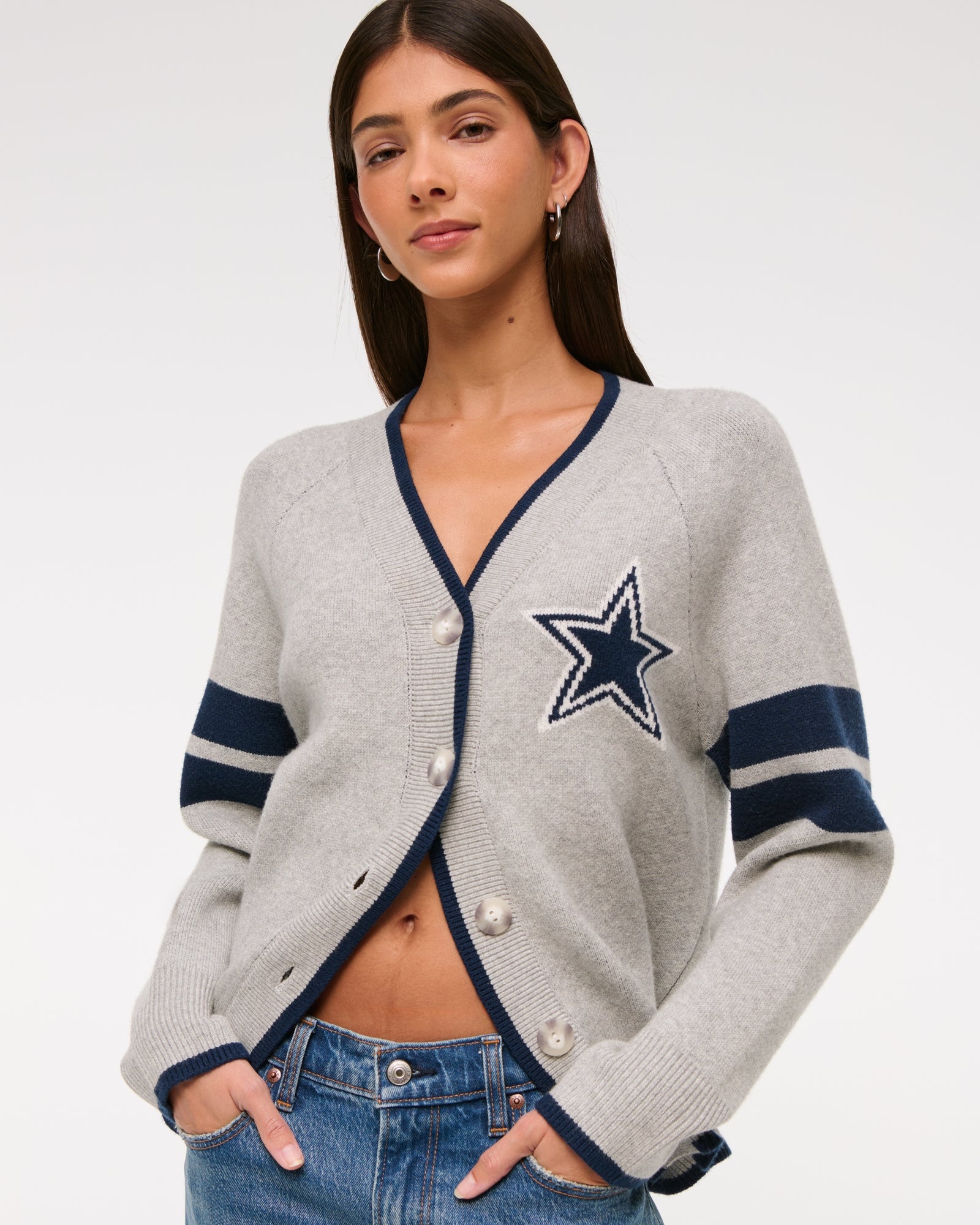Abercrombie Pittsburgh Steelers LuxeLoft Cardigan