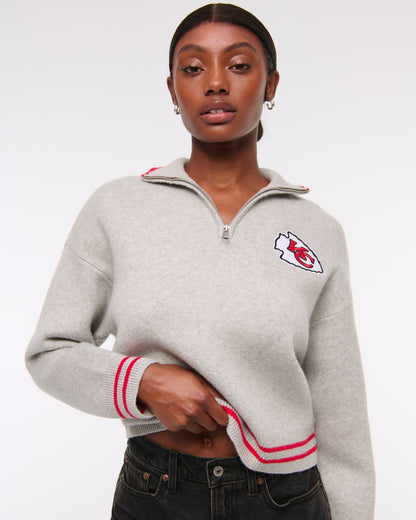 Abercrombie New York Jets LuxeLoft Half-Zip