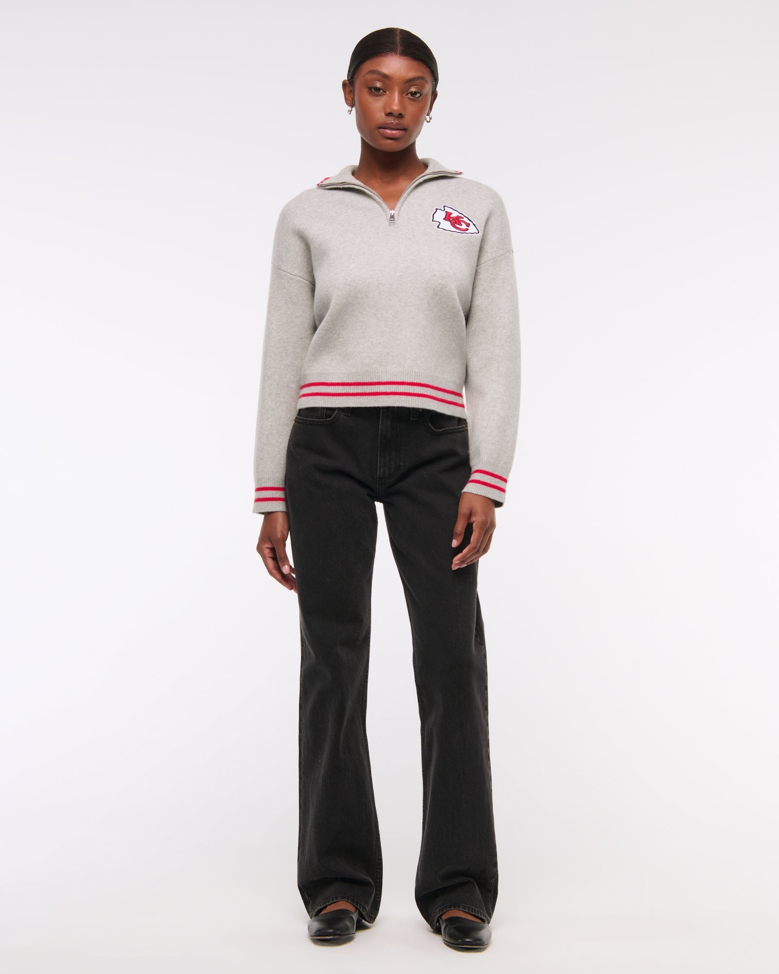 Abercrombie New York Jets LuxeLoft Half-Zip