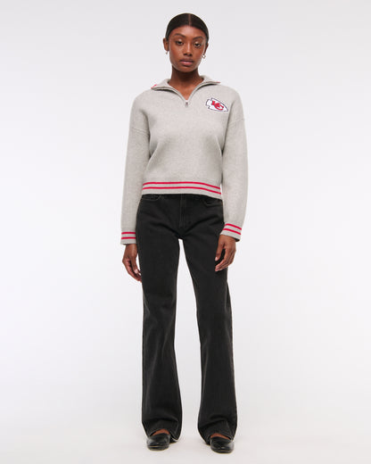 Abercrombie New York Jets LuxeLoft Half-Zip