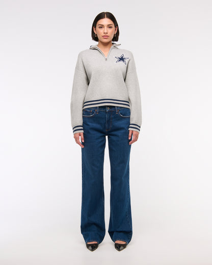 Abercrombie New York Jets LuxeLoft Half-Zip