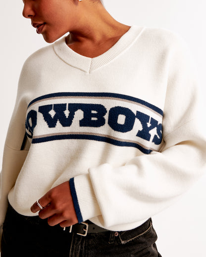 Abercrombie Cincinnati Bengals LuxeLoft V-Neck Sweater