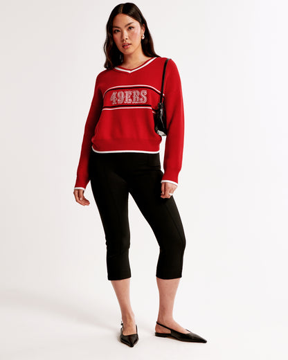 Abercrombie Cincinnati Bengals LuxeLoft V-Neck Sweater