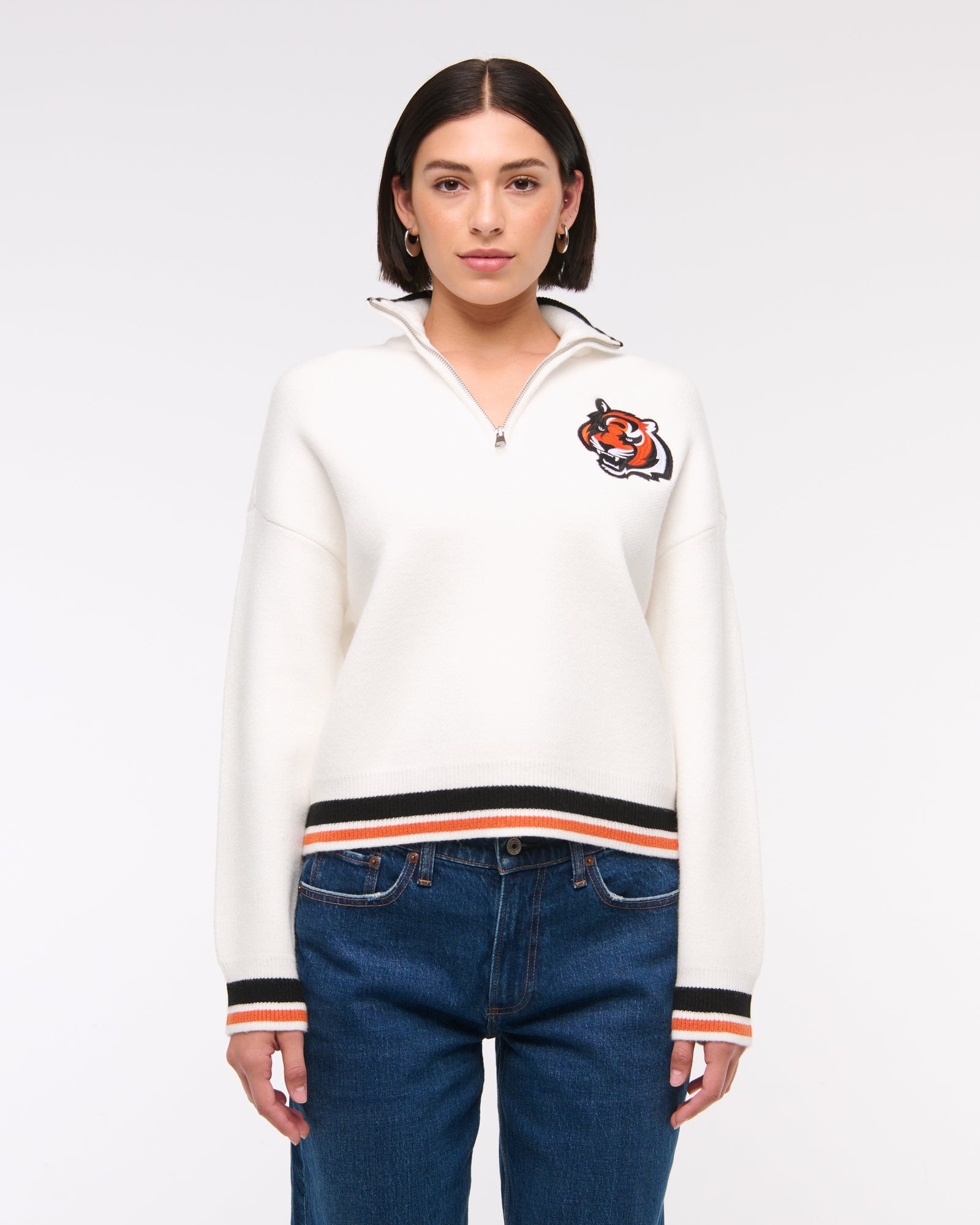 Abercrombie New York Jets LuxeLoft Half-Zip