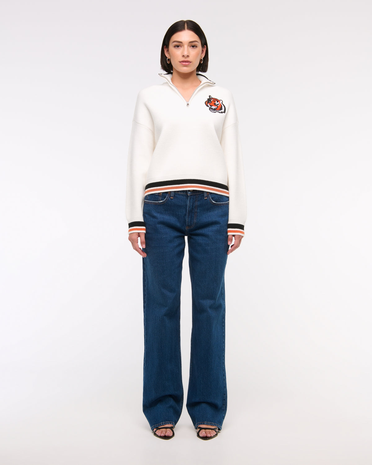 Abercrombie New York Jets LuxeLoft Half-Zip