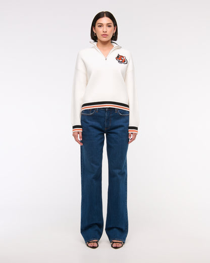 Abercrombie New York Jets LuxeLoft Half-Zip