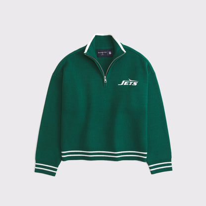 Abercrombie New York Jets LuxeLoft Half-Zip