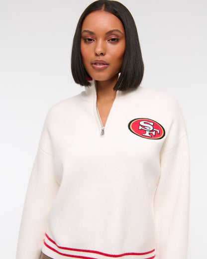 Abercrombie New York Jets LuxeLoft Half-Zip
