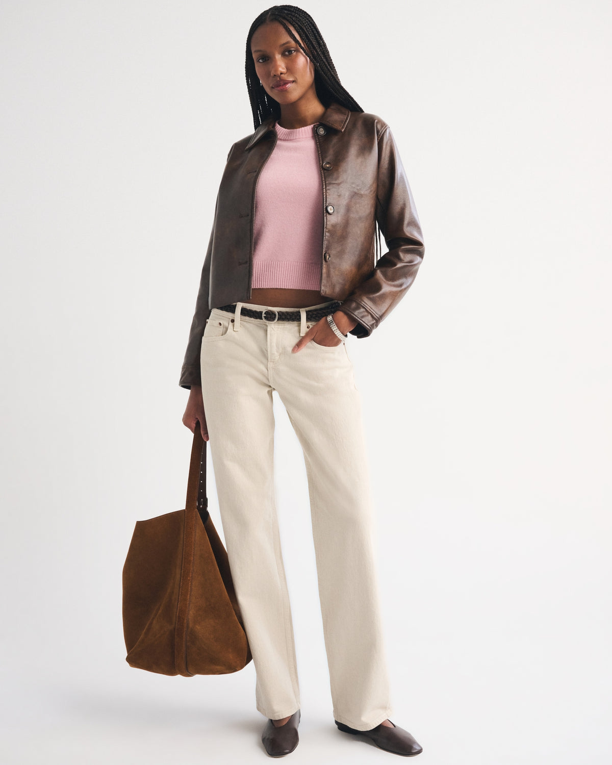 Abercrombie Cashmere Crew Tee