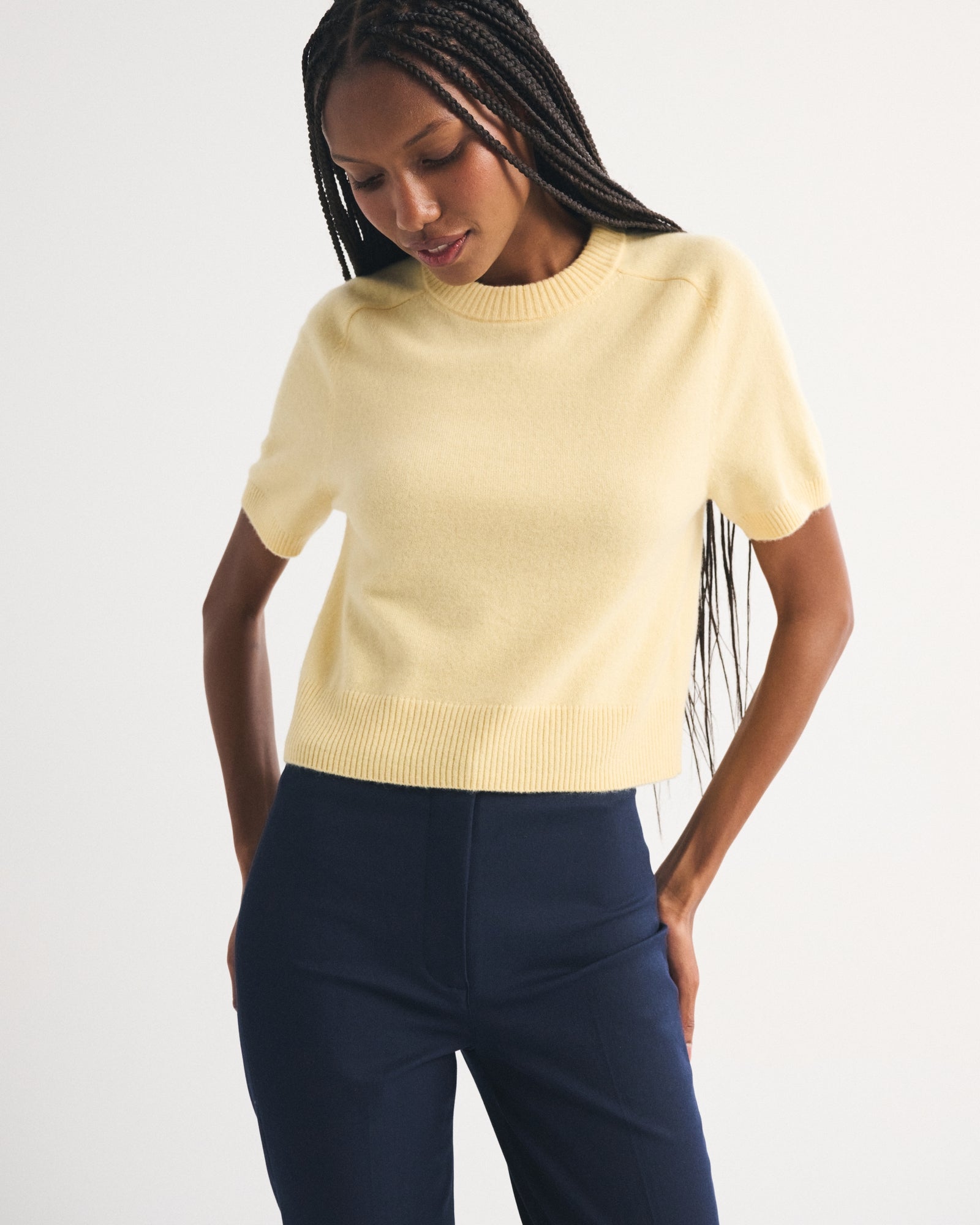 Abercrombie Cashmere Crew Tee