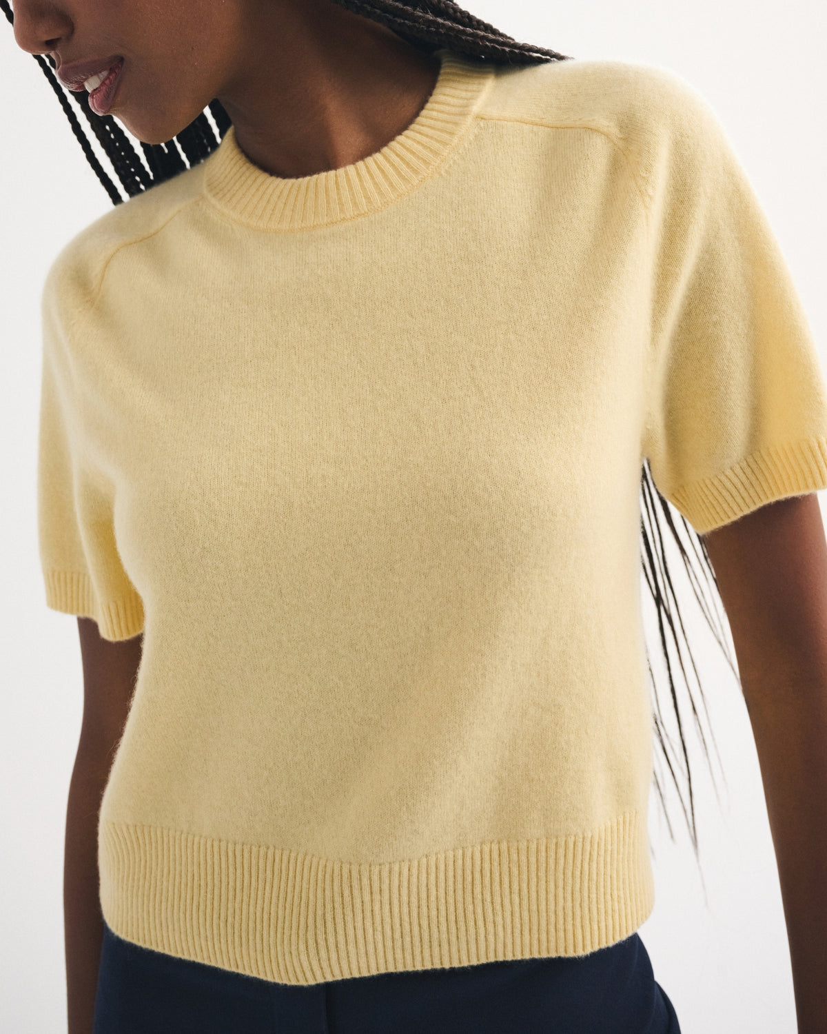 Abercrombie Cashmere Crew Tee