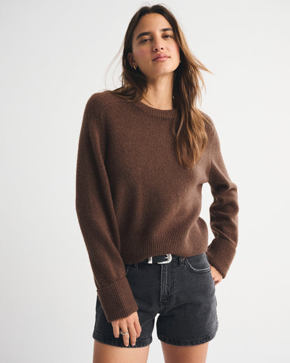 Abercrombie The A&F Madeline Crew Sweater