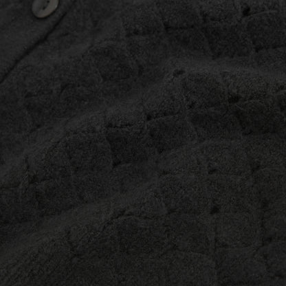 Abercrombie Shrunken Pointelle Crew Cardigan