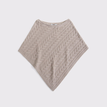 Abercrombie Cable-Knit Poncho