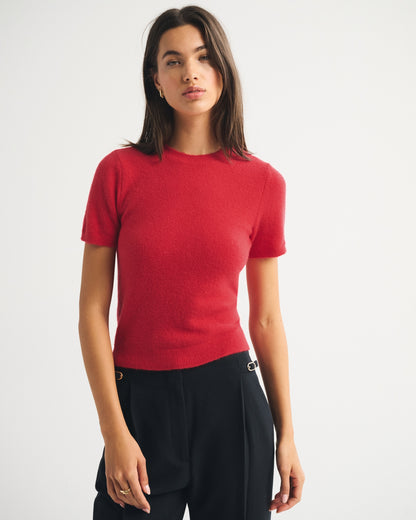 Abercrombie Merino Wool-Blend Sweater Tee
