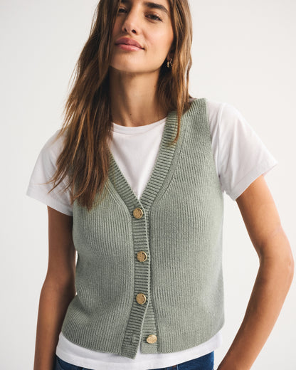 Abercrombie V-Neck Sweater Vest