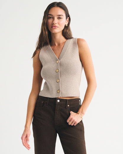 Abercrombie V-Neck Sweater Vest