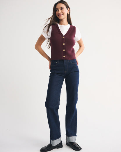 Abercrombie V-Neck Sweater Vest