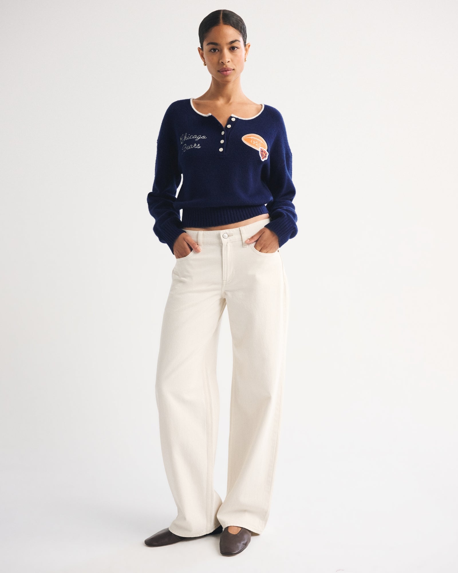 Abercrombie Kansas City Chiefs Henley Sweater