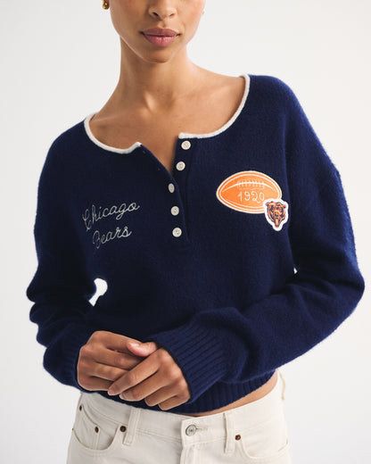 Abercrombie Kansas City Chiefs Henley Sweater