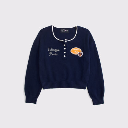 Abercrombie Kansas City Chiefs Henley Sweater