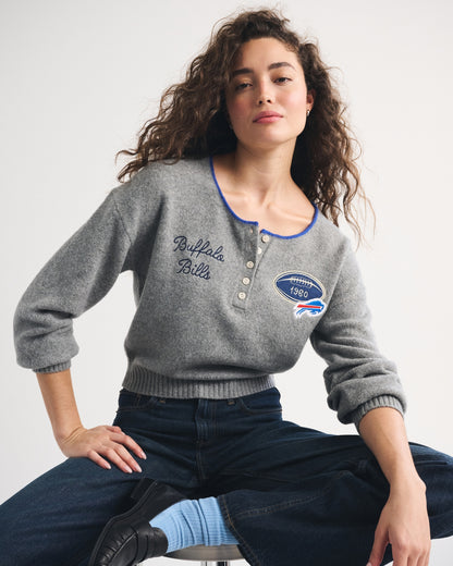 Abercrombie Kansas City Chiefs Henley Sweater