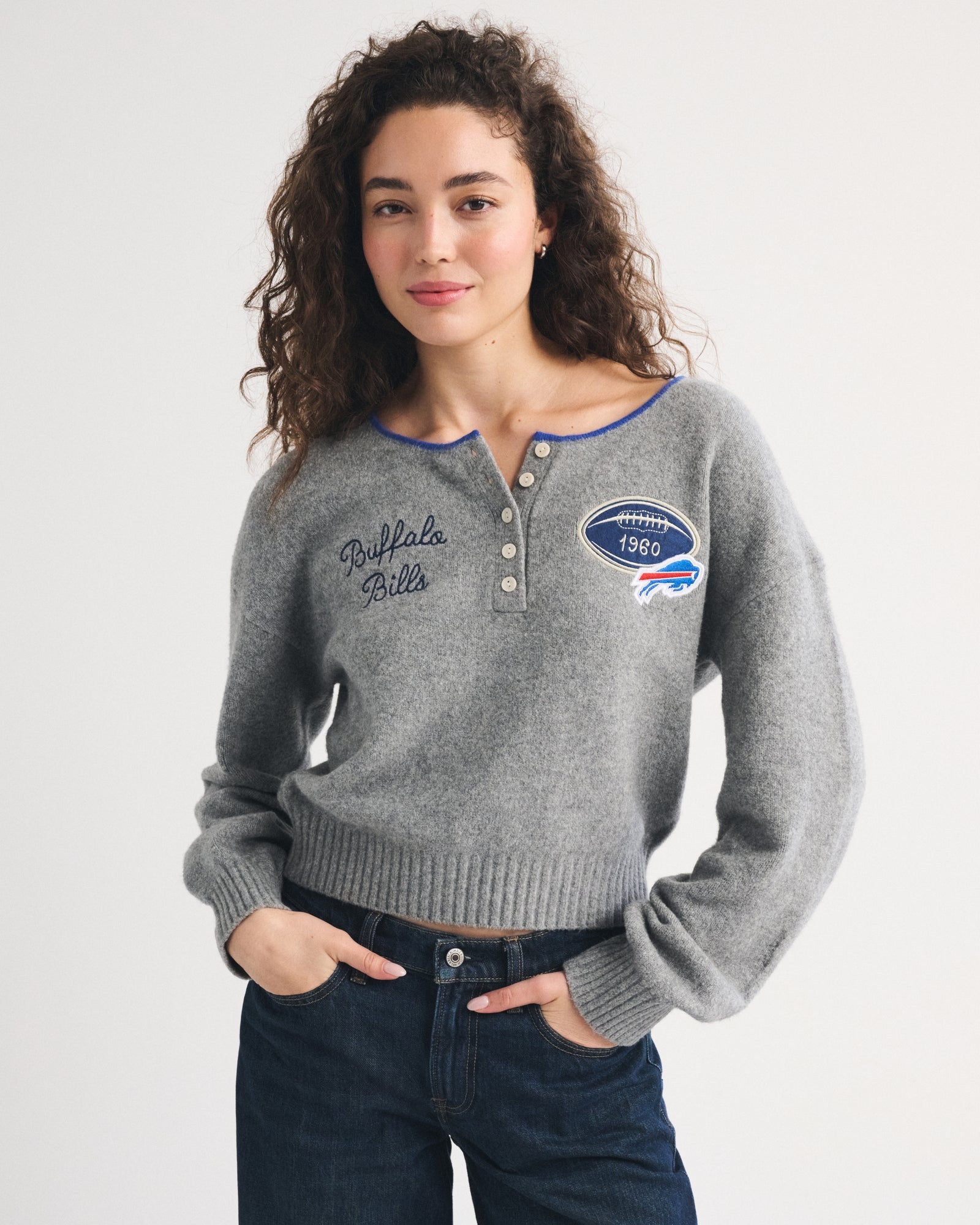 Abercrombie Kansas City Chiefs Henley Sweater