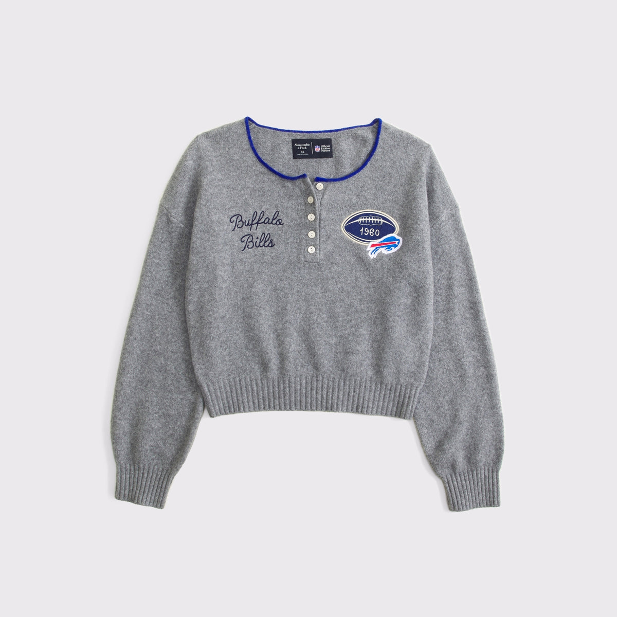 Abercrombie Kansas City Chiefs Henley Sweater