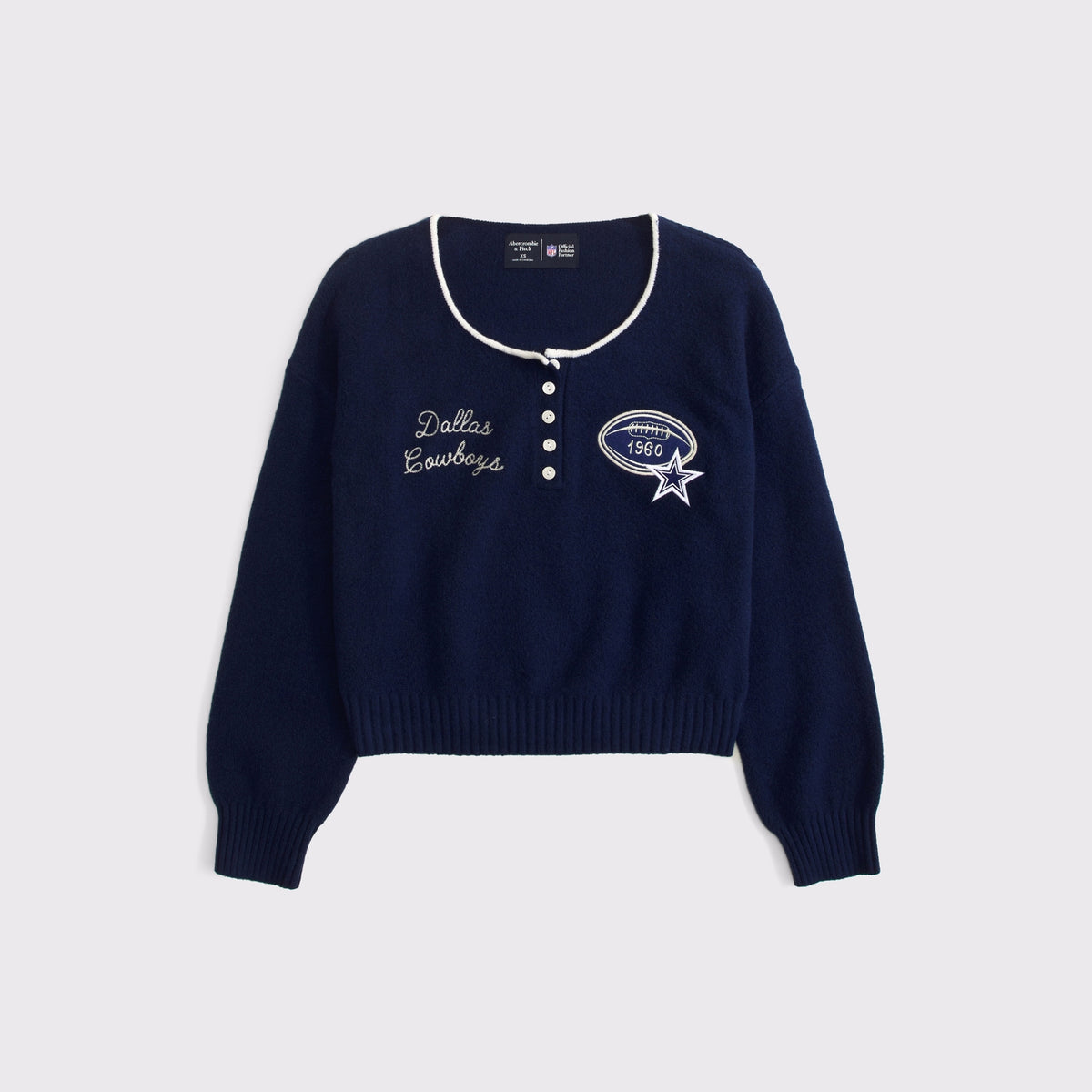 Abercrombie Kansas City Chiefs Henley Sweater
