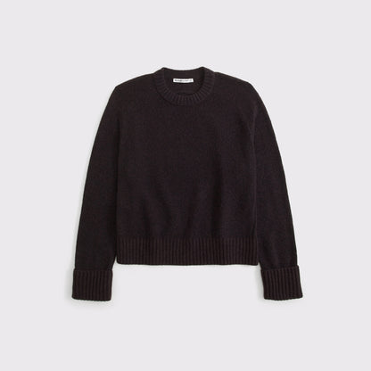 Abercrombie A&F Madeline Textural Crew Sweater