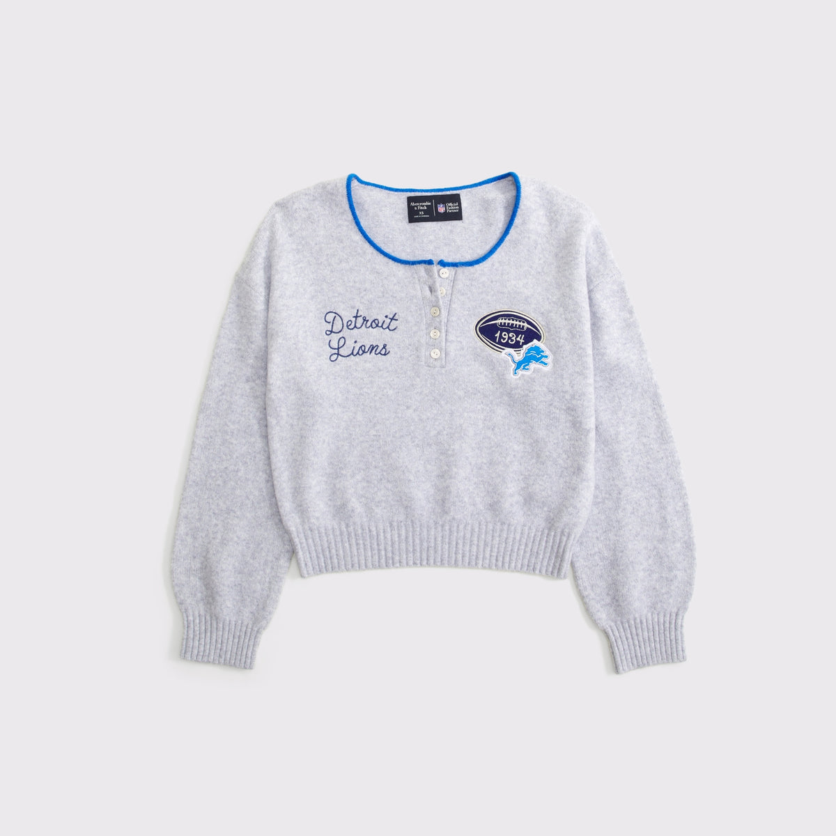 Abercrombie Kansas City Chiefs Henley Sweater
