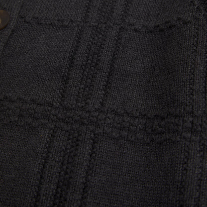 Abercrombie Textural Stitch Shrunken Cardigan