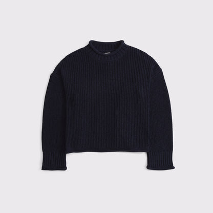 Abercrombie 100% Cotton Roll Neck Crew Sweater