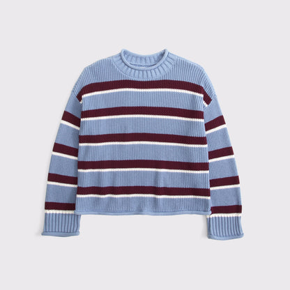 Abercrombie 100% Cotton Roll Neck Crew Sweater