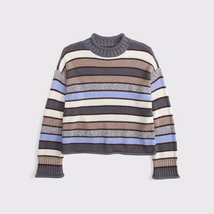 Abercrombie 100% Cotton Roll Neck Crew Sweater