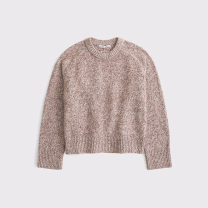 Abercrombie A&F Madeline Textural Crew Sweater