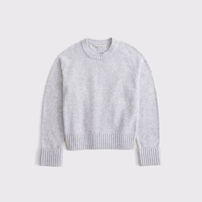 Abercrombie A&F Madeline Textural Crew Sweater