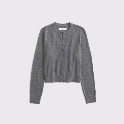 Abercrombie 100% Cashmere Shrunken Cardigan