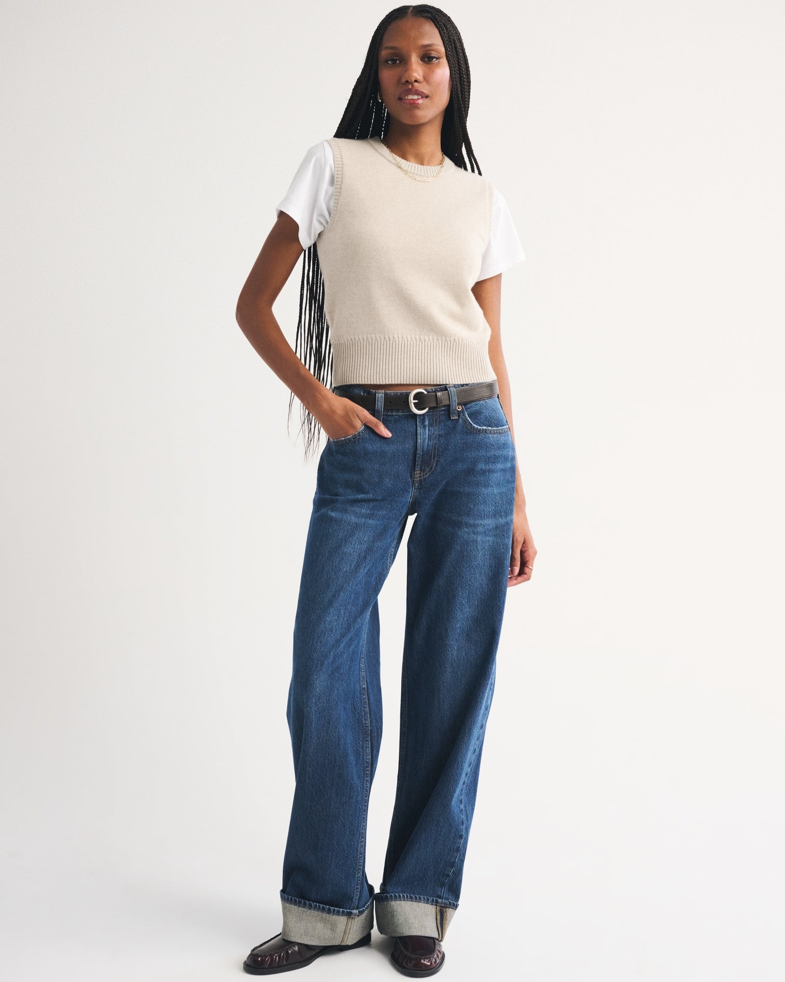 Abercrombie 100% Cashmere Sweater Shell