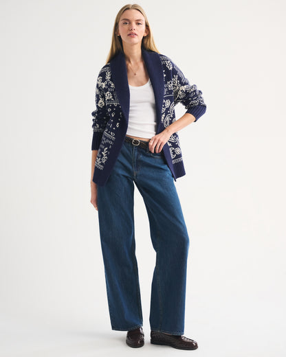 Abercrombie Shawl Collar Cardigan