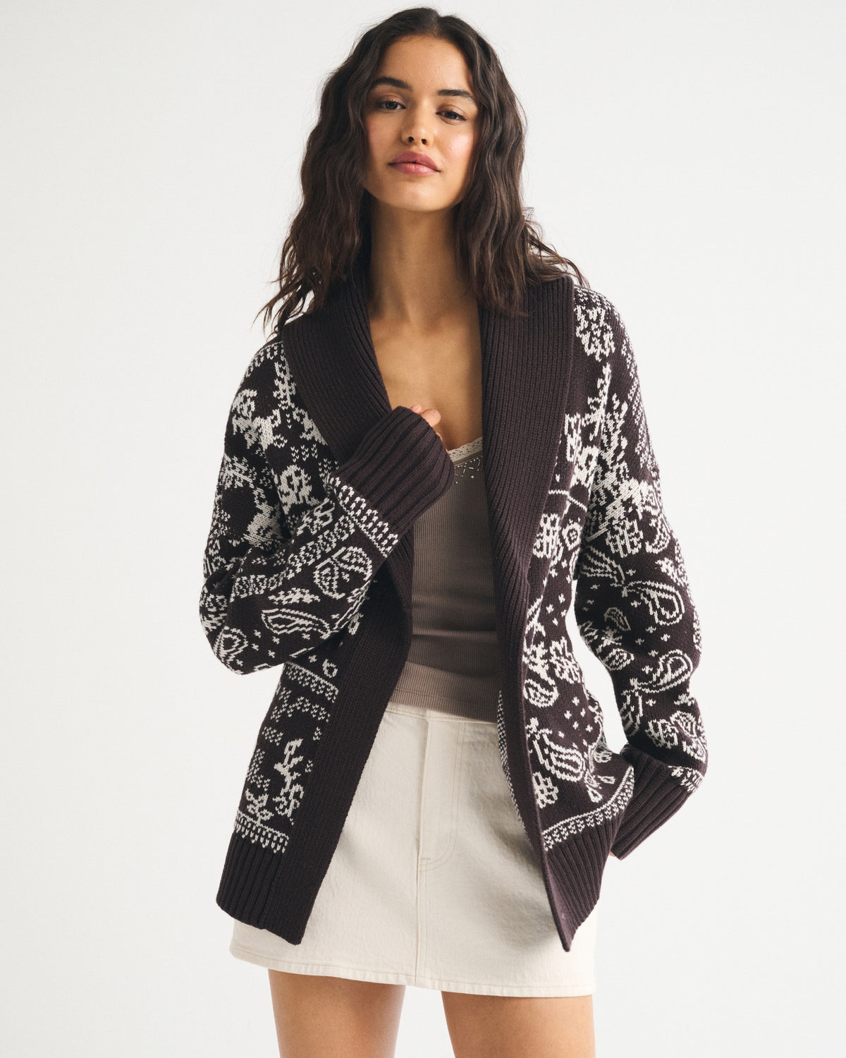 Abercrombie Shawl Collar Cardigan